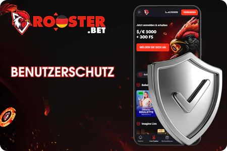Benutzerschutz Rooster Bet