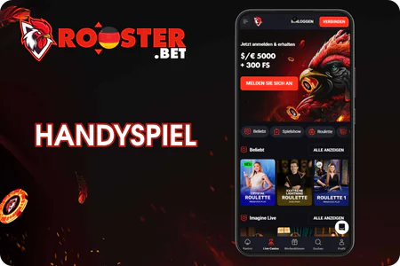 Handyspiel Rooster Bet